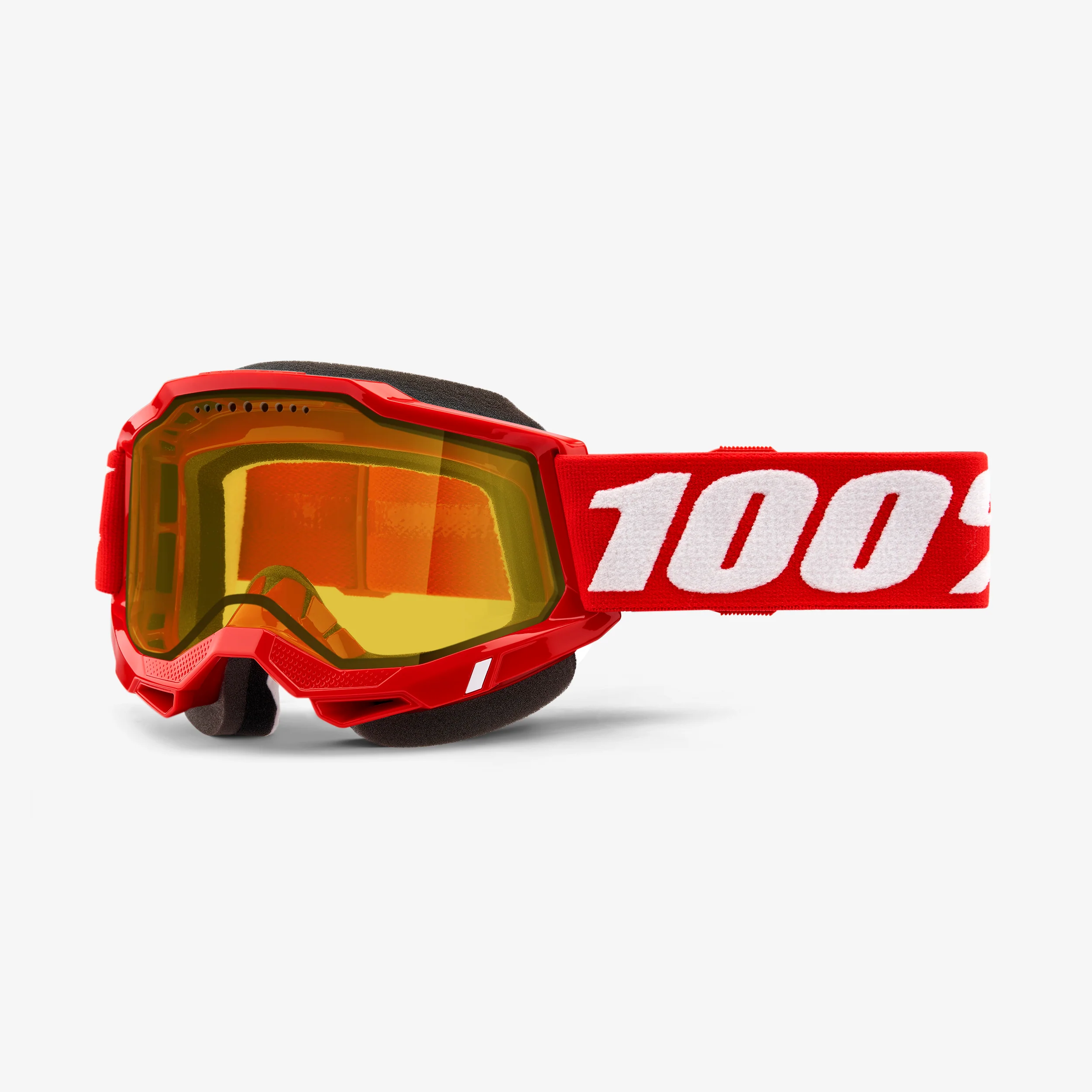 ACCURI 2 SNOWMOBILE Dual Pane Vented Goggle Red - Image 2