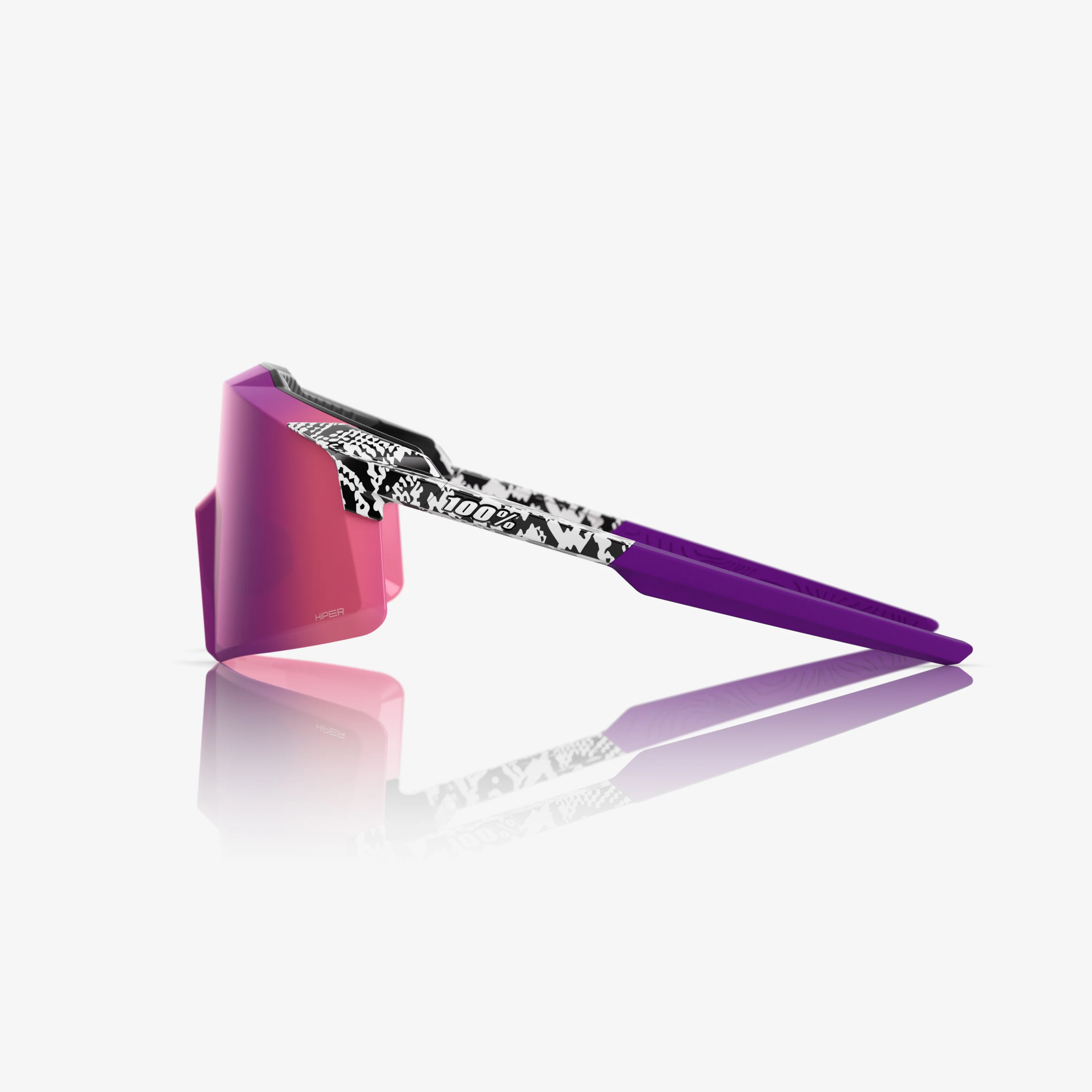 AEROCRAFT LE Elly 3 White Venom Purple Mirror Lens - Image 3
