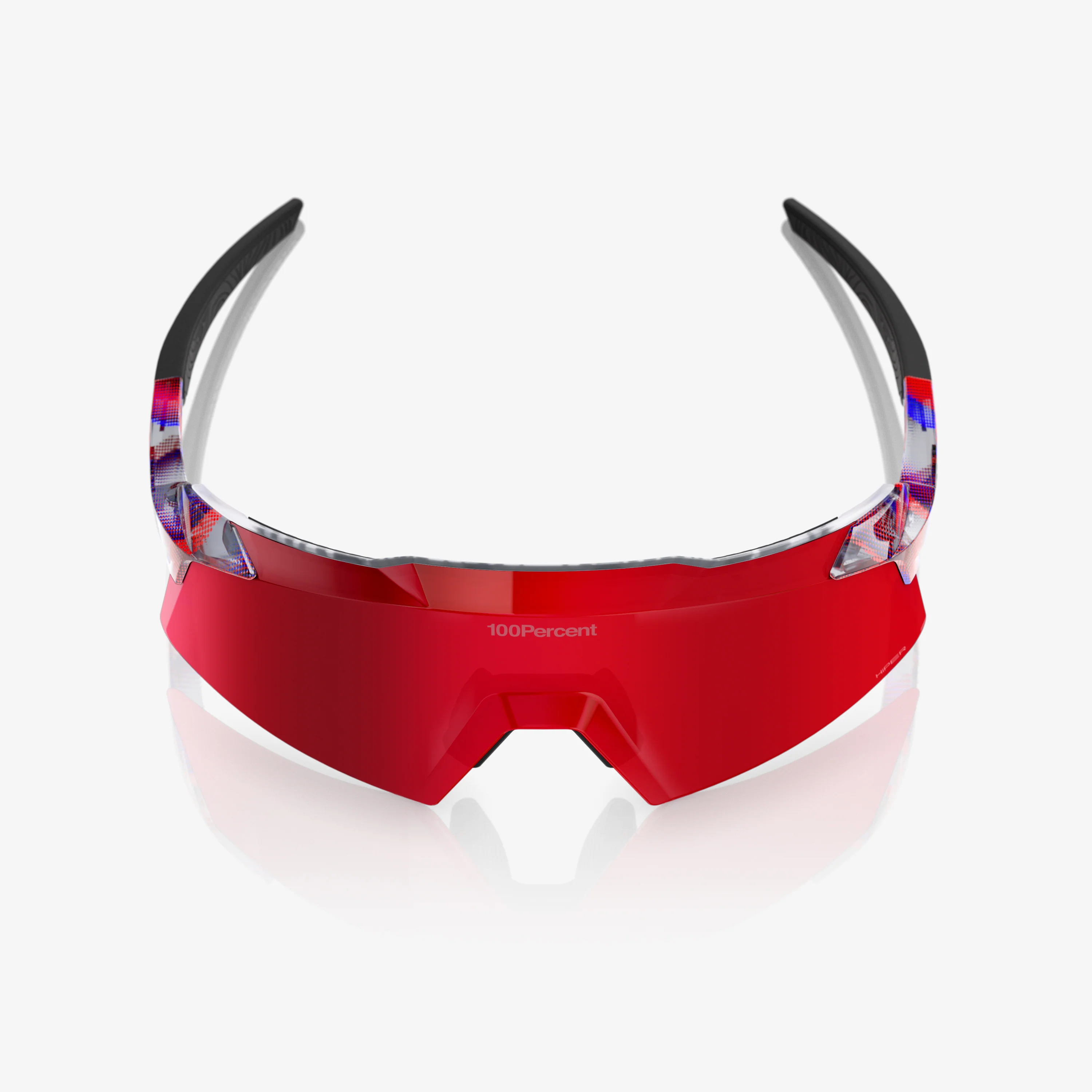 AEROCRAFT LE FDJ Gloss Translucent Red/Blue HiPER Fire Red Mirror Lens - Image 4