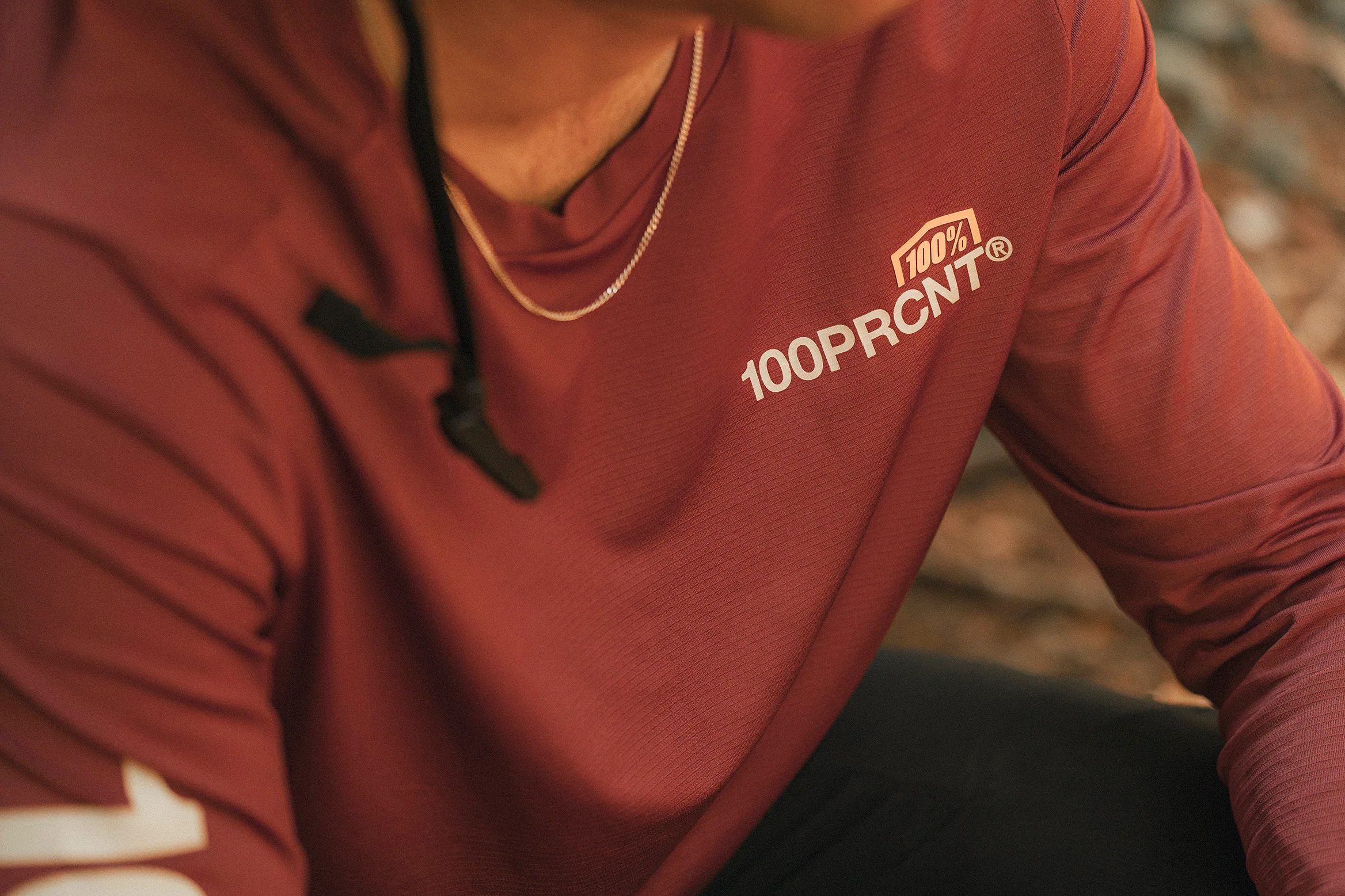 AIRMATIC Long Sleeve Jersey Cardinal - Image 3