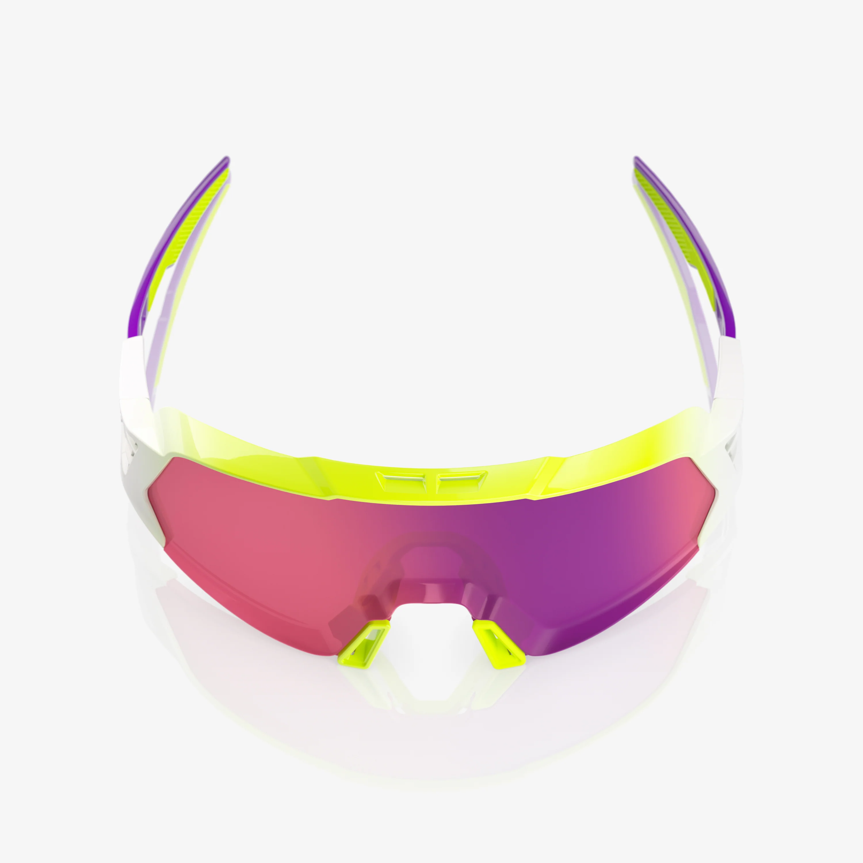 KORBIN X Polished Flo Yellow Fade Purple Mirror Lens - Image 4