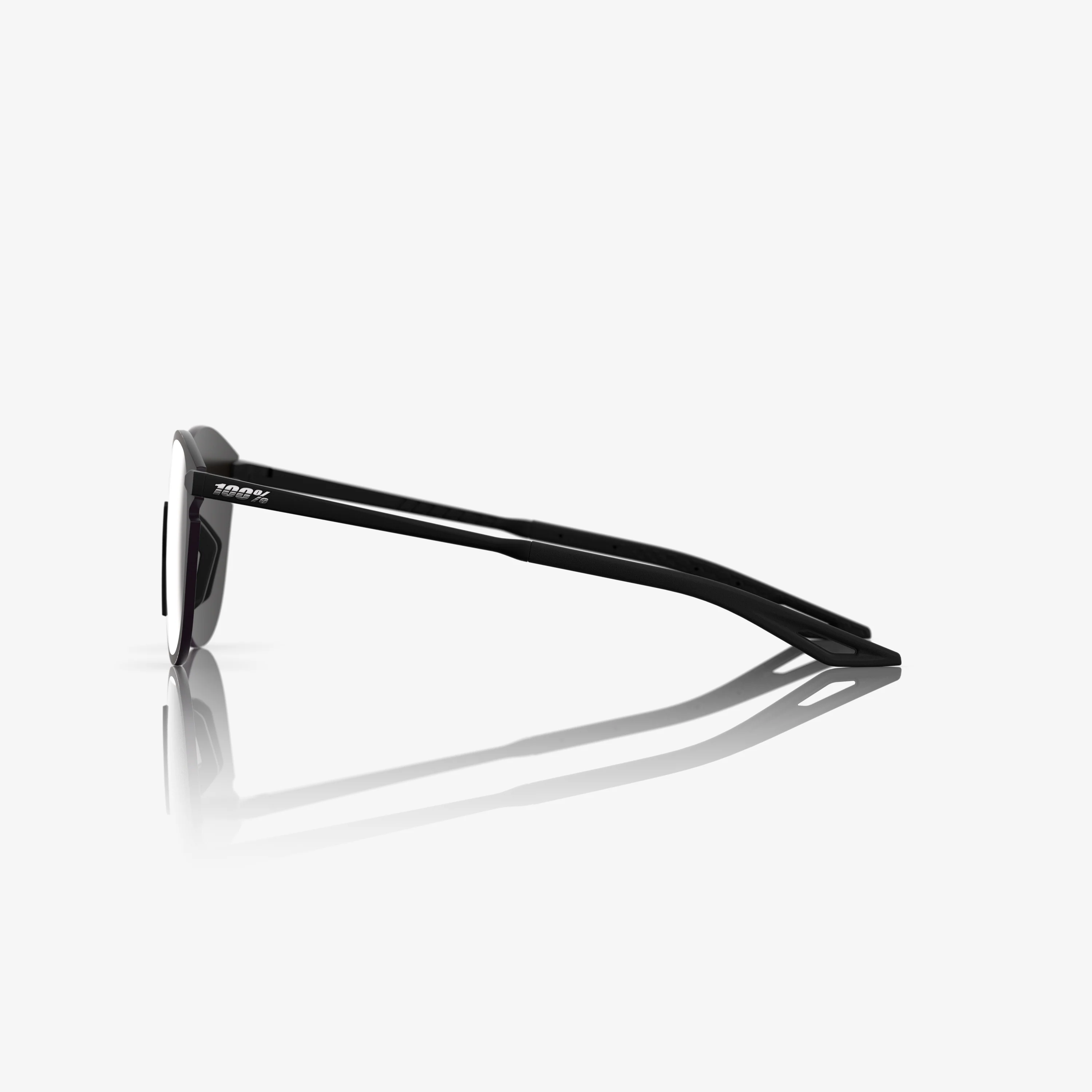 LEGERE ROUND Matte Black Silver Mirror Lens - Image 3
