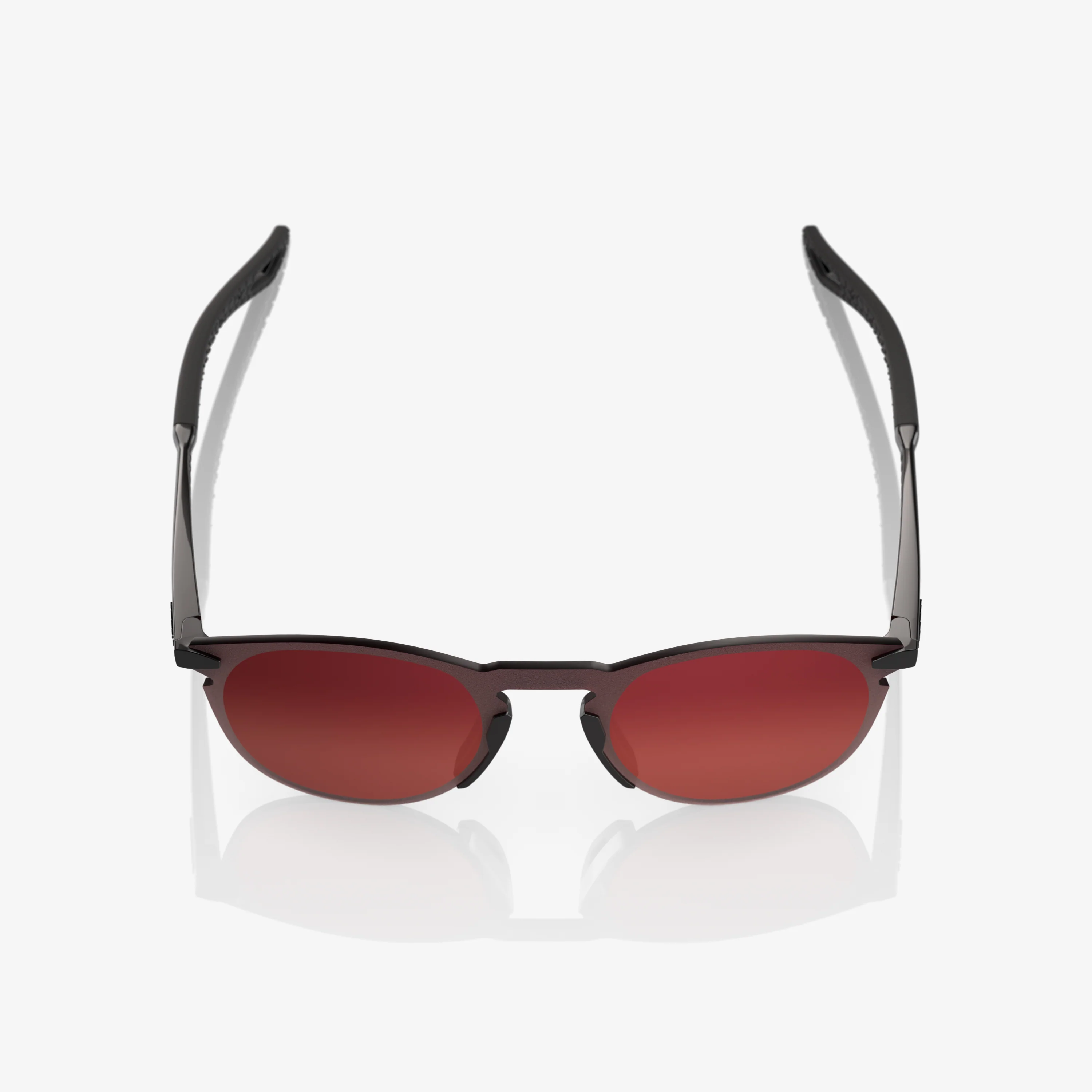 LEGERE ROUND Polished Black Brown/Red Gradient Lens - Image 4