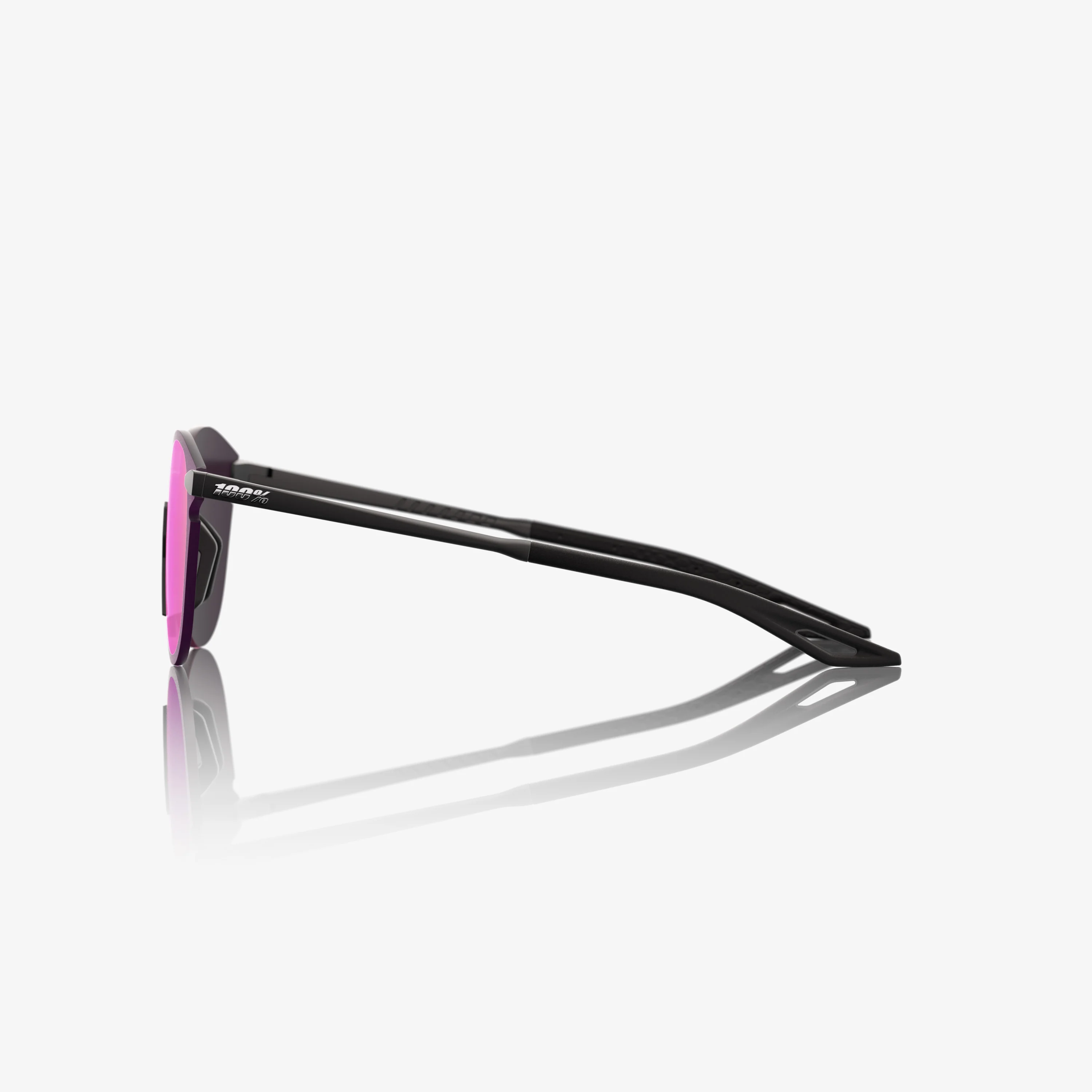 LEGERE ROUND - Soft Tact Black - Purple Mirror - Image 3