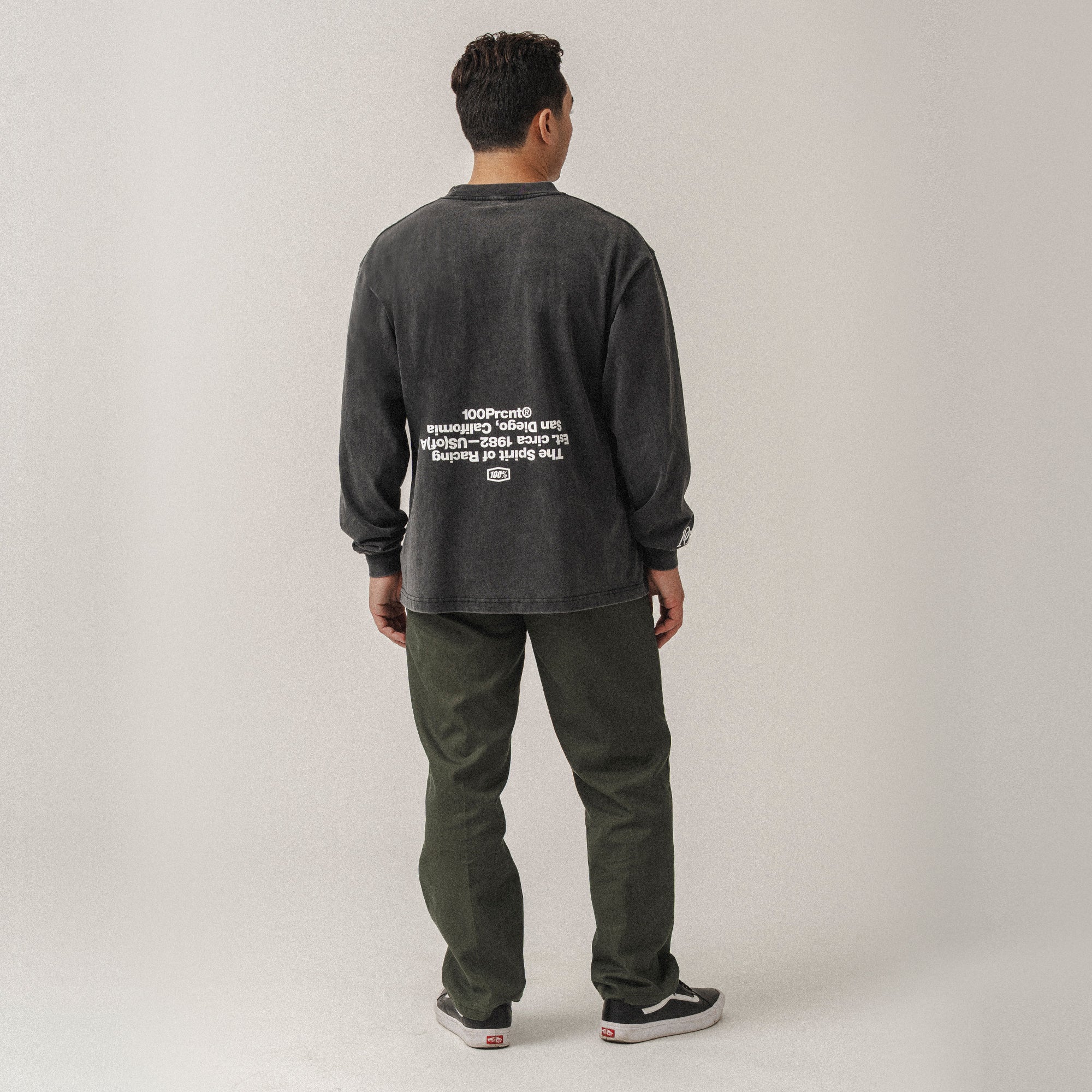 REGION Long Sleeve Oversized Tee Vintage Black - Image 4