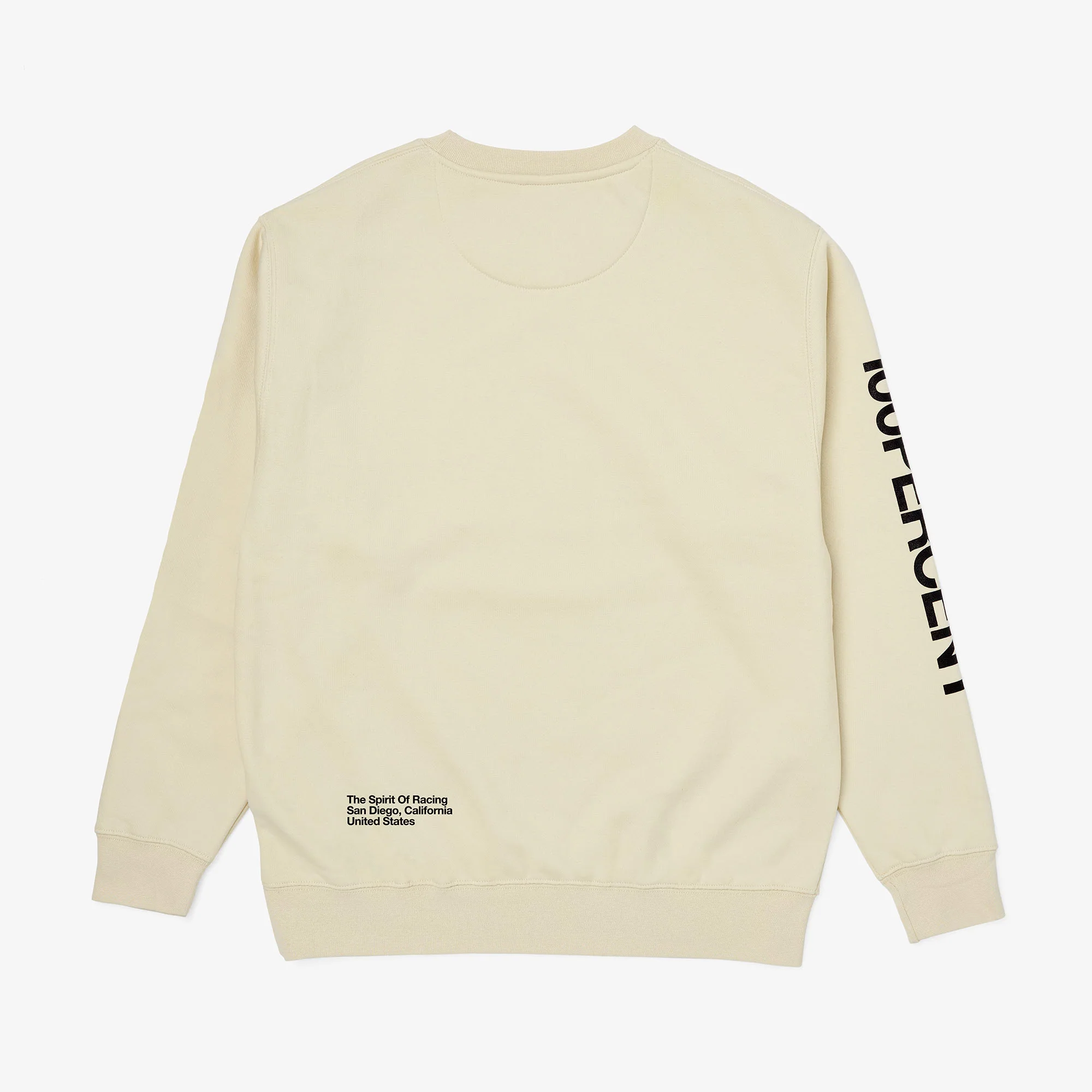ROOTS Pullover Crewneck Fleece Bone - Image 3