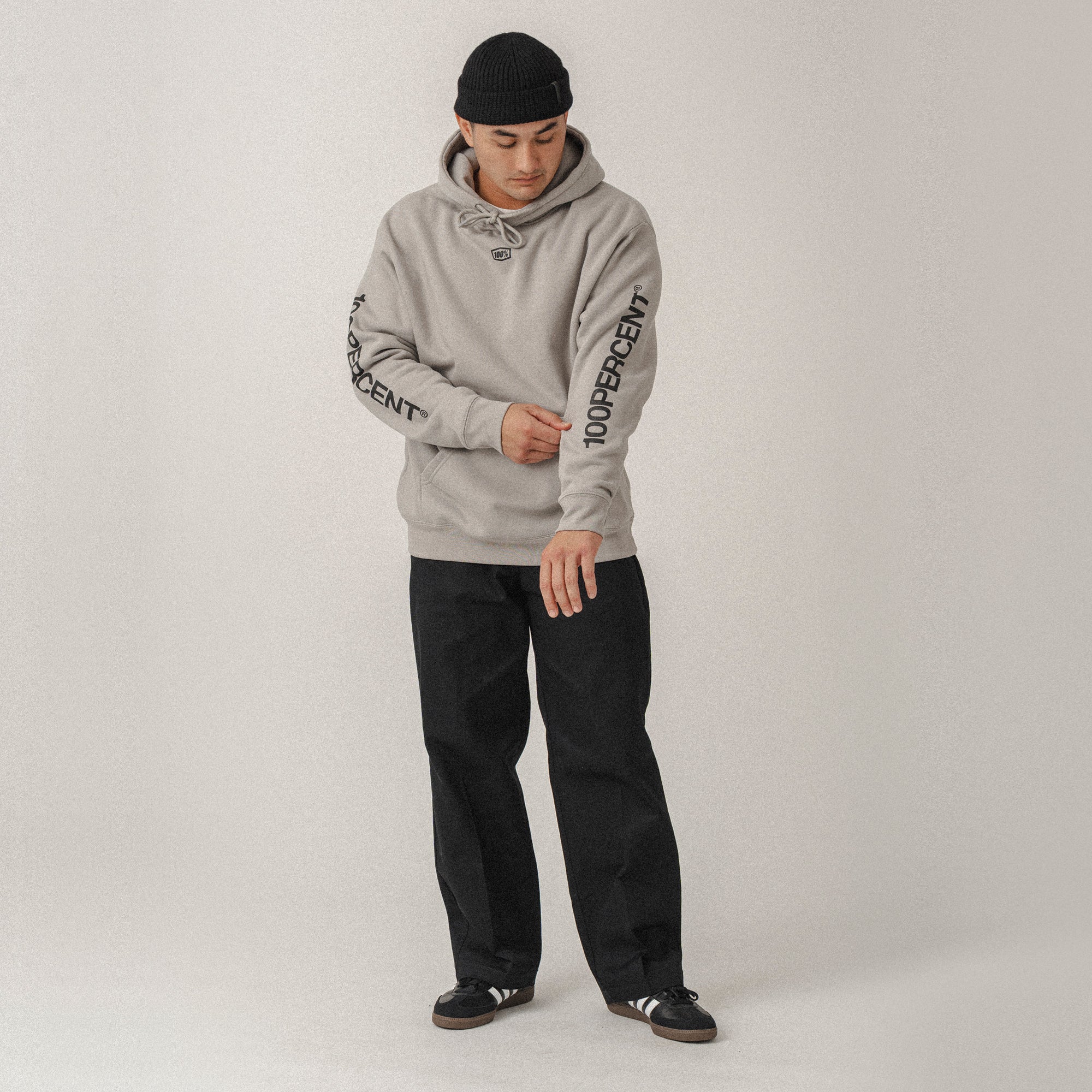 ROOTS Pullover Hoodie Fleece Stone - Image 2