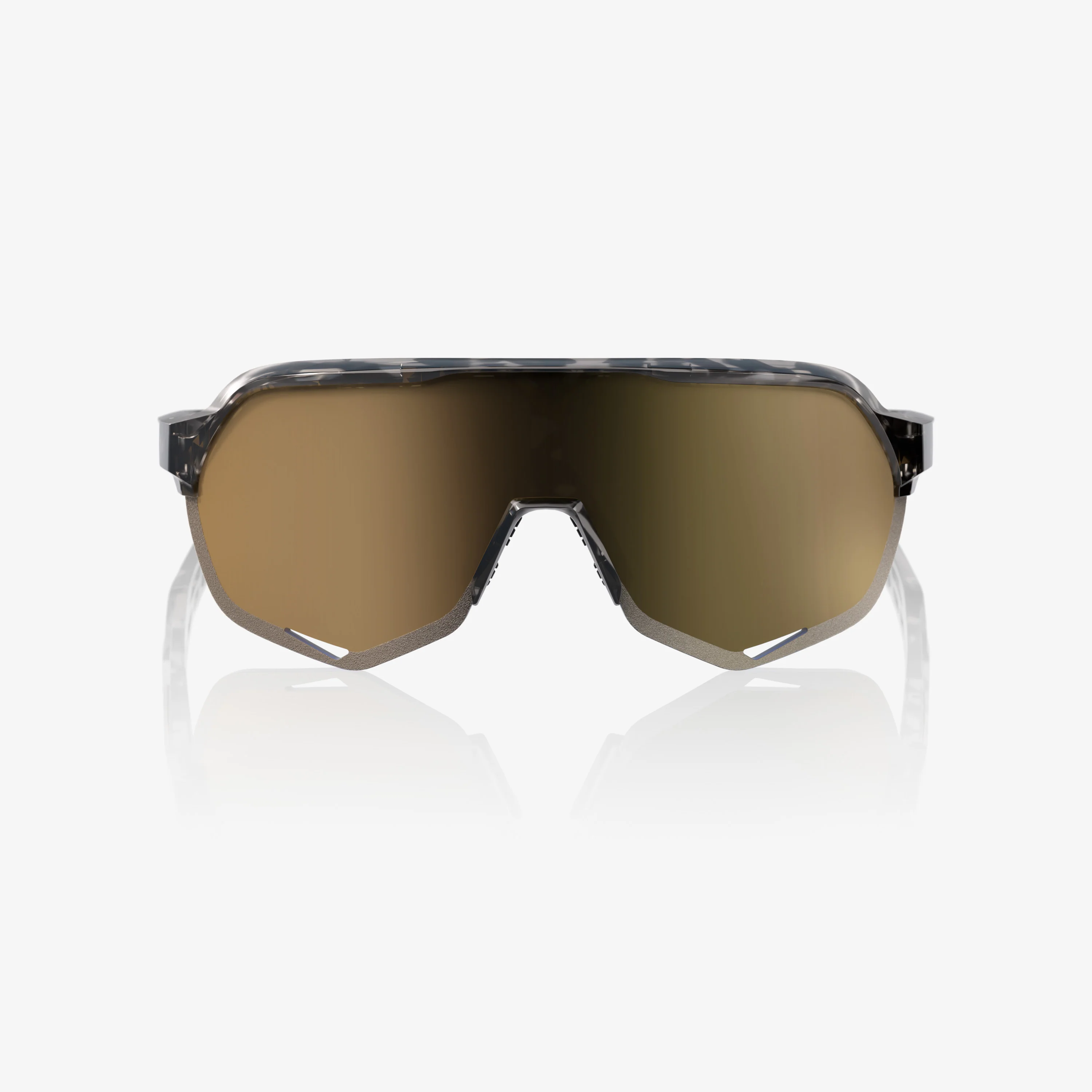 S2 - Gloss Black Havana - Soft Gold Mirror - Image 2