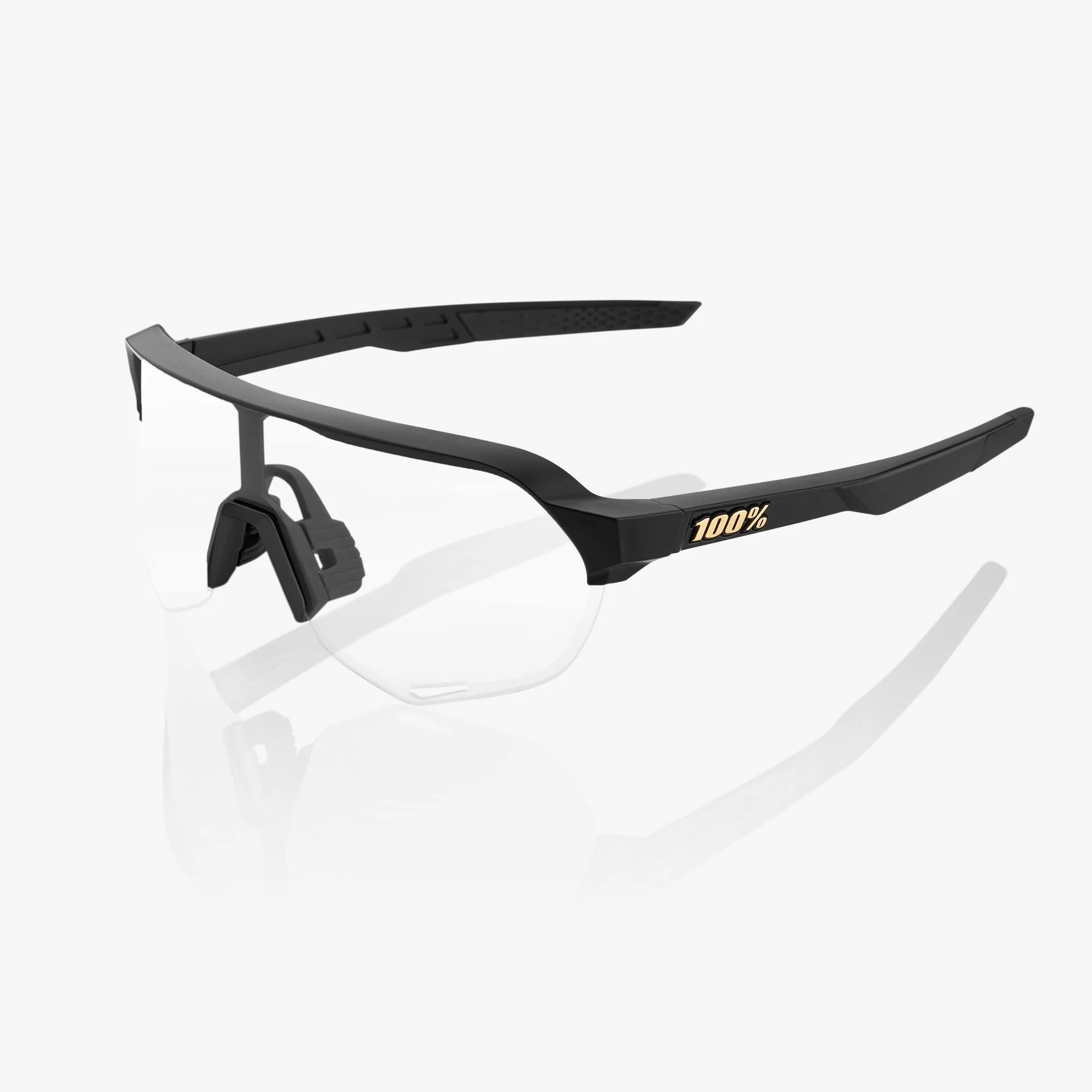 S2® - Matte Black - Soft Gold Mirror Lens - Image 4