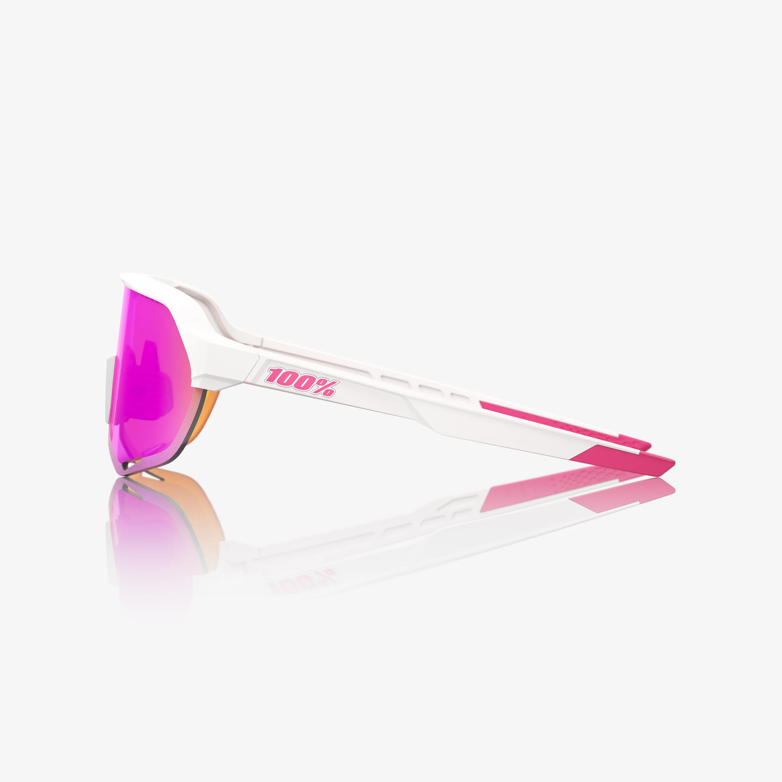 S2 - Matte White/Pink - HiPER Vital Pink Mirror - Image 3