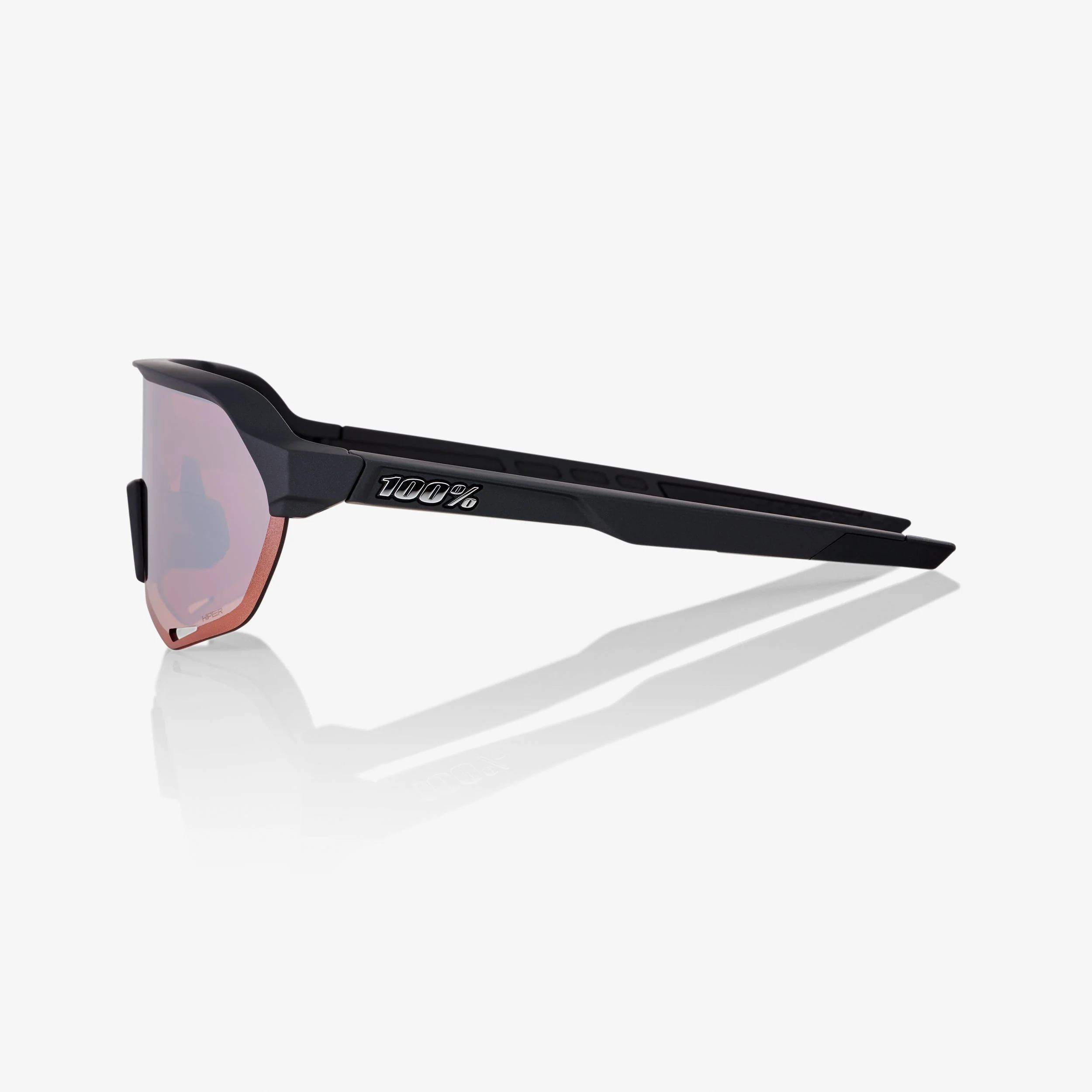 S2® - Soft Tact Black - HiPER Crimson Silver Mirror Lens - Image 3