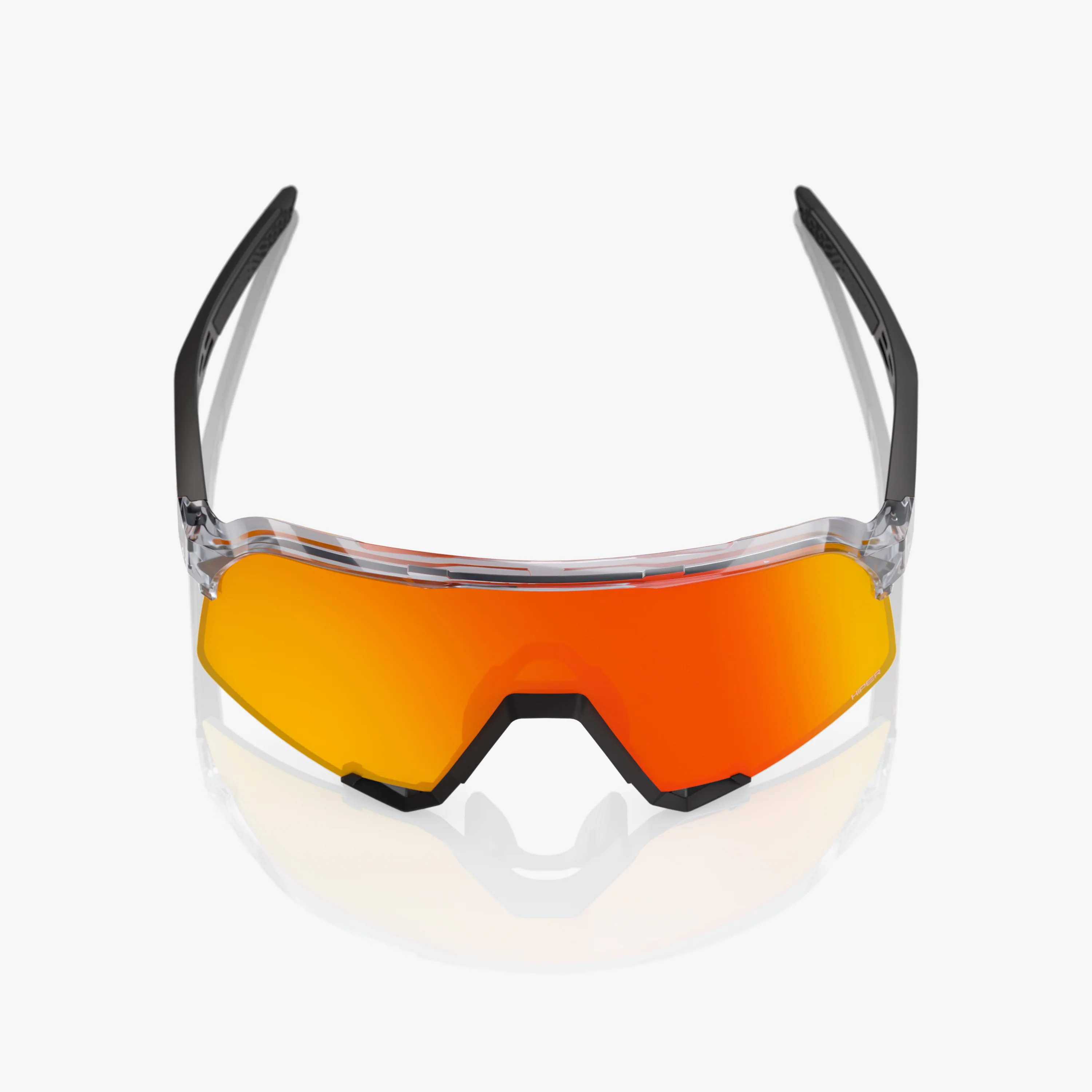 S3 Polished Translucent Grey & Matte Black HiPER Red Mirror Lens - Image 4
