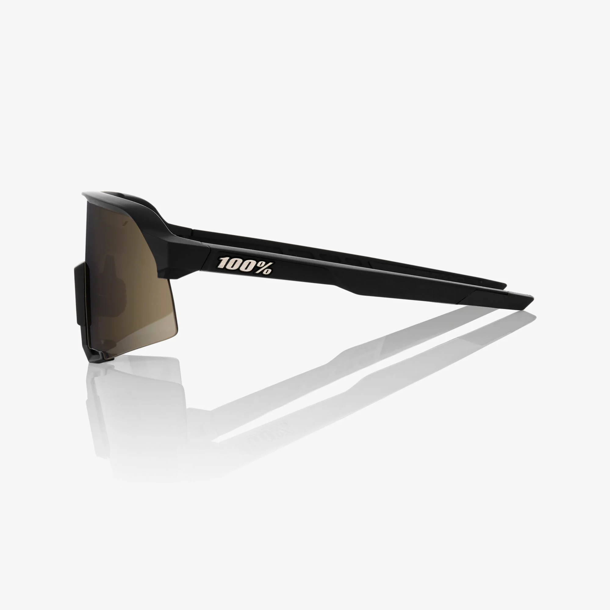 S3 - Soft Tact Black - Soft Gold Mirror Lens - Image 3