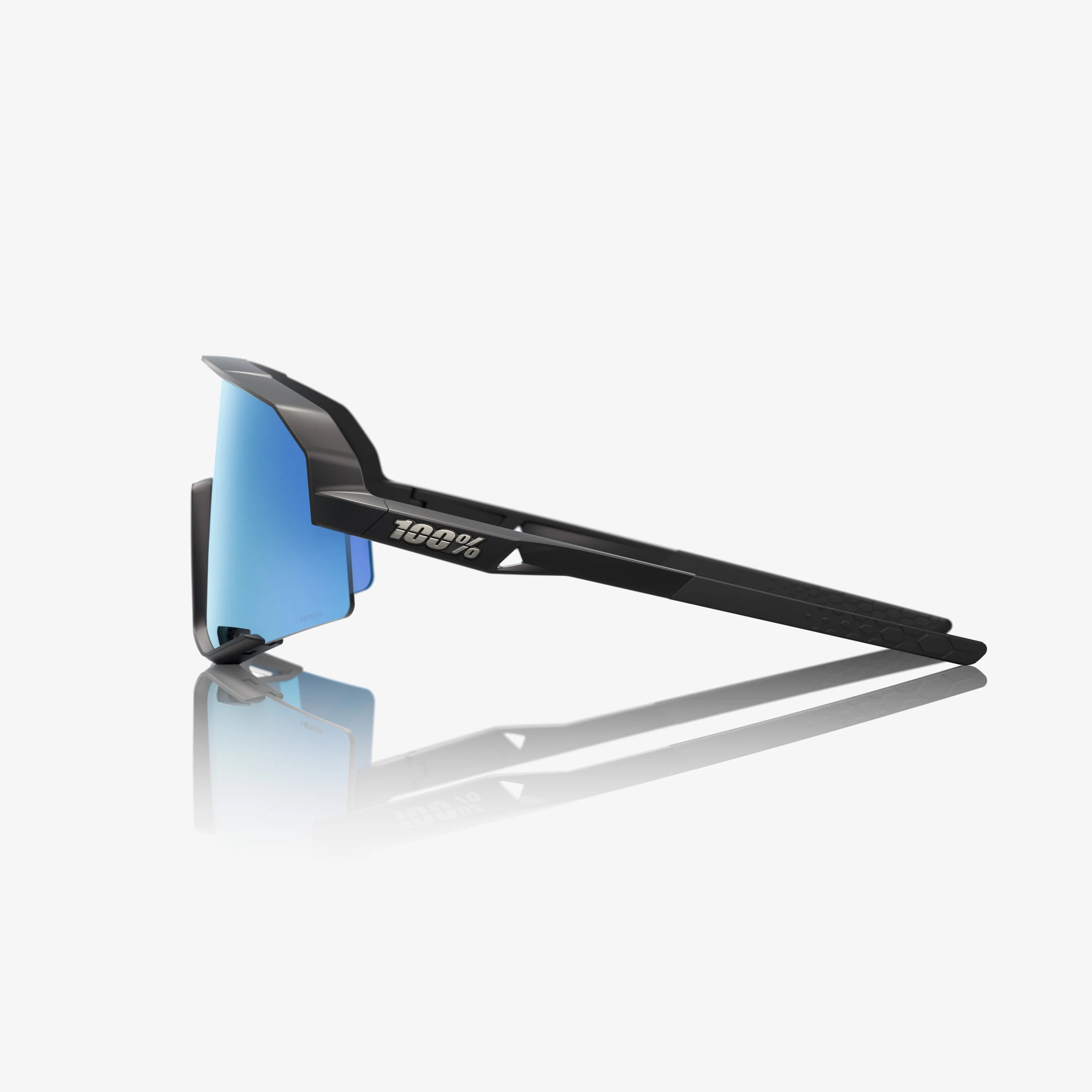 SLENDALE - Matte Black - HiPER Blue Multilayer Mirror - Image 3