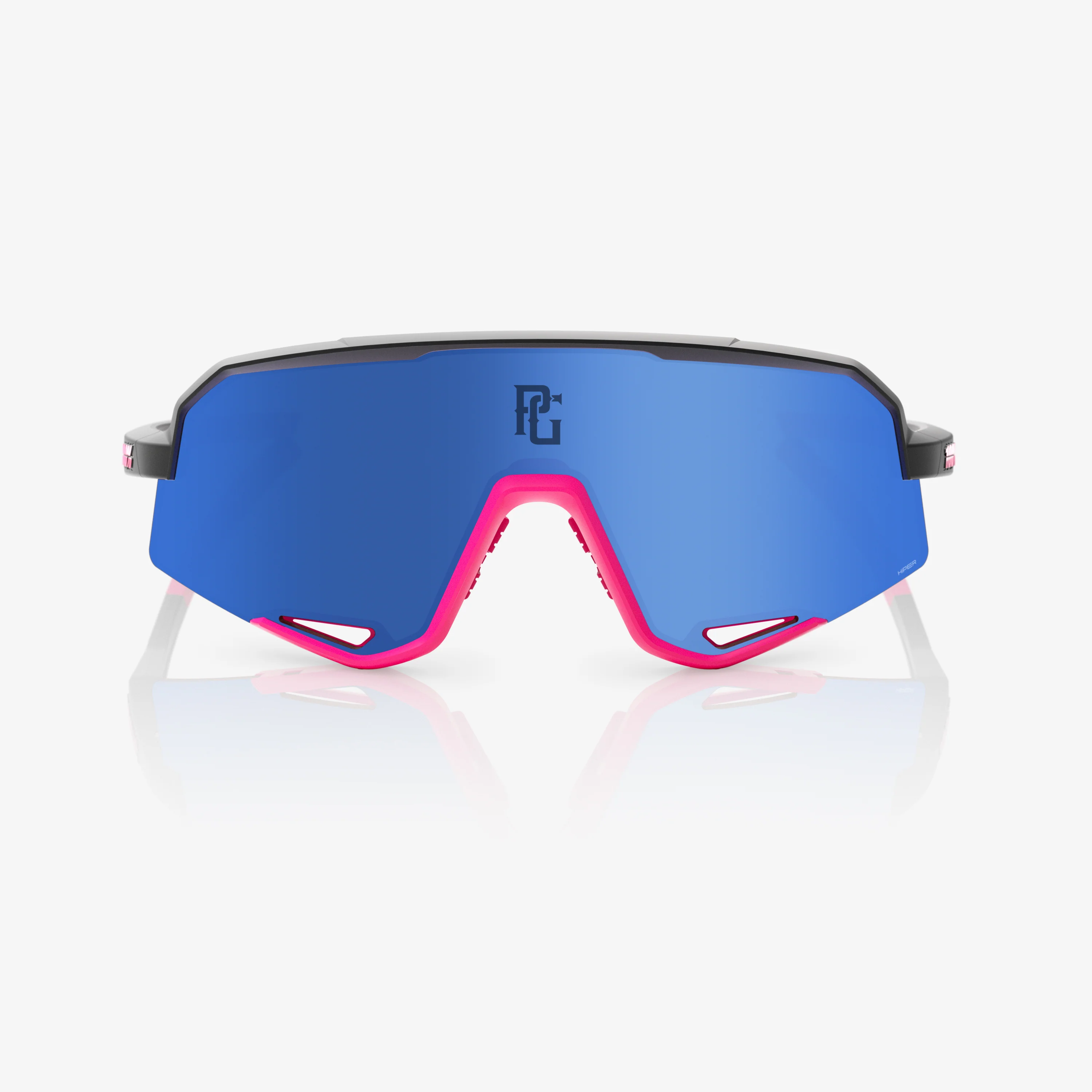 SLENDALE PG Matte Black/Pink HiPER Blue Mirror Lens - Image 2