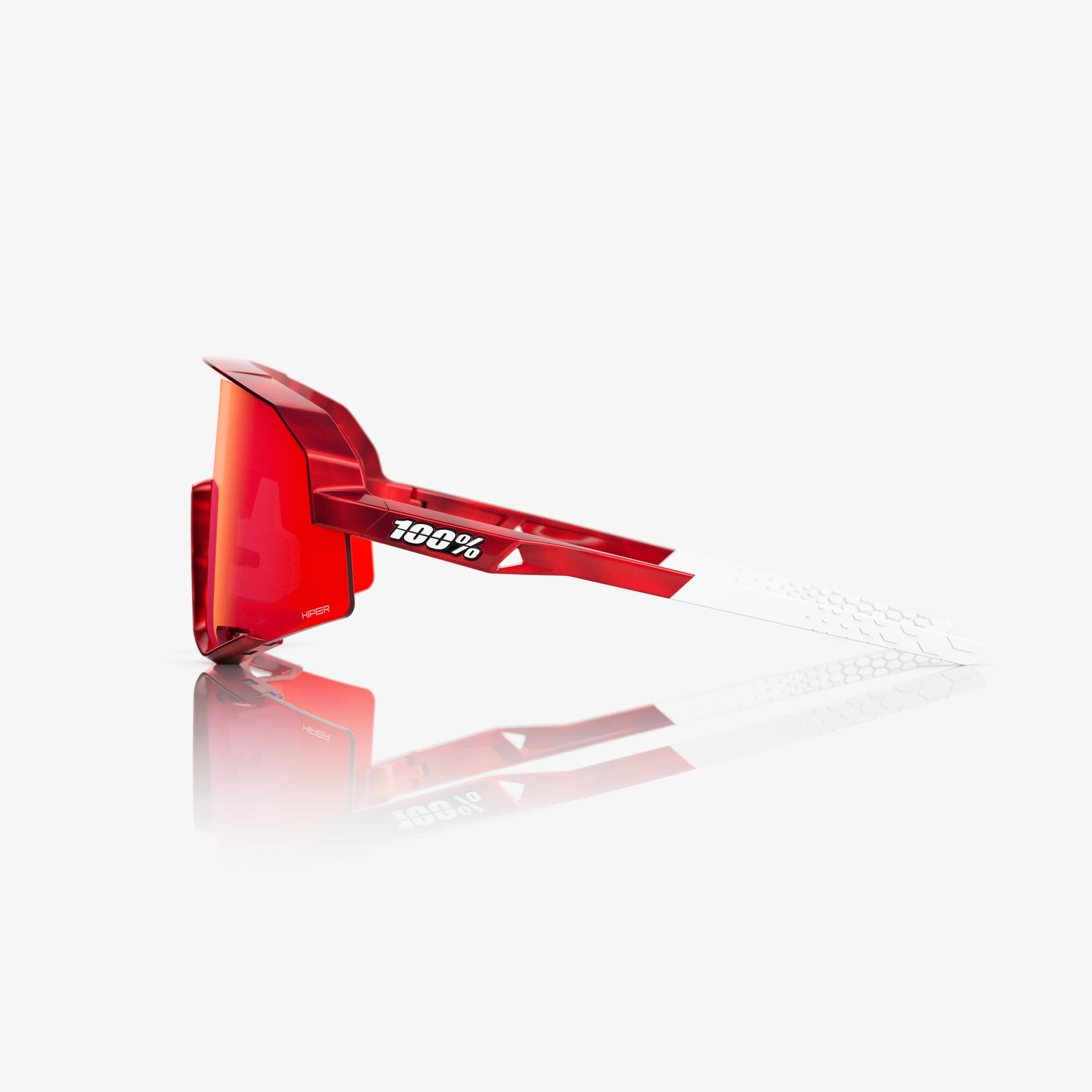 SLENDALE Pidcock Gloss Red Holographic HiPER Fire Red Mirror Lens - Image 3
