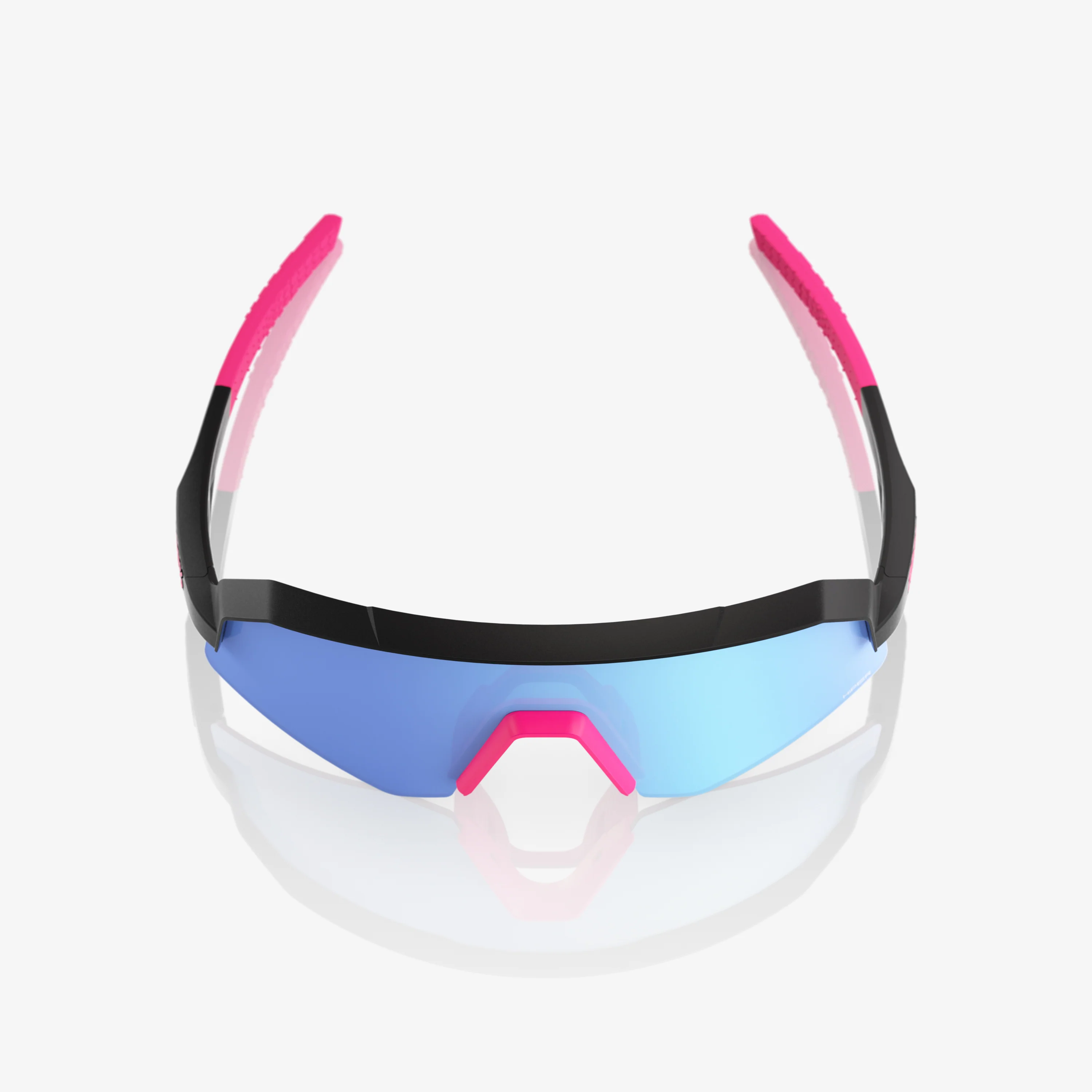SLENDALE YOUTH Matte Black/Pink HiPER Blue Mirror Lens - Image 4