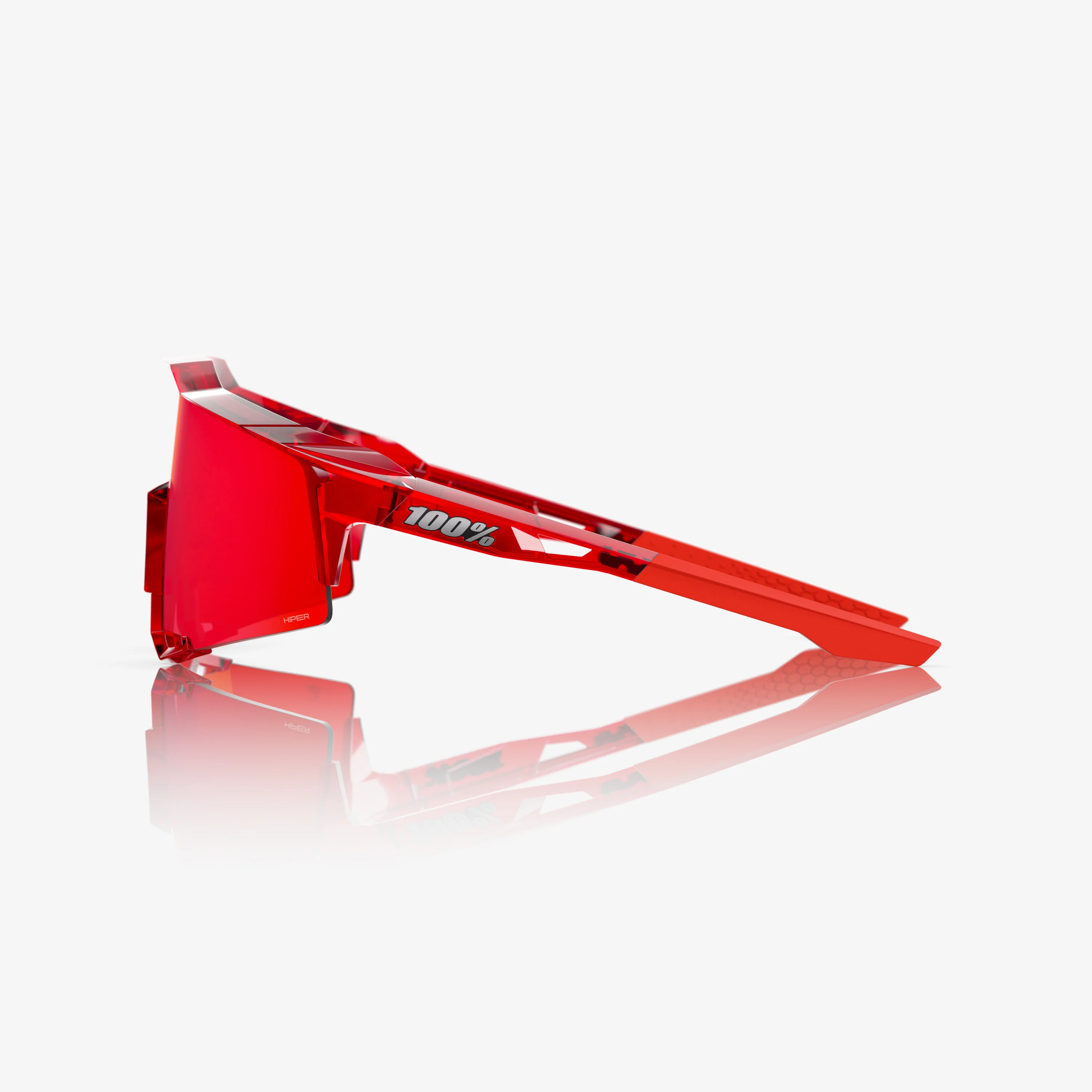 SPEEDCRAFT MLB Authentic Polished Translucent Red HiPER Fire Red Mirror Lens - Image 3