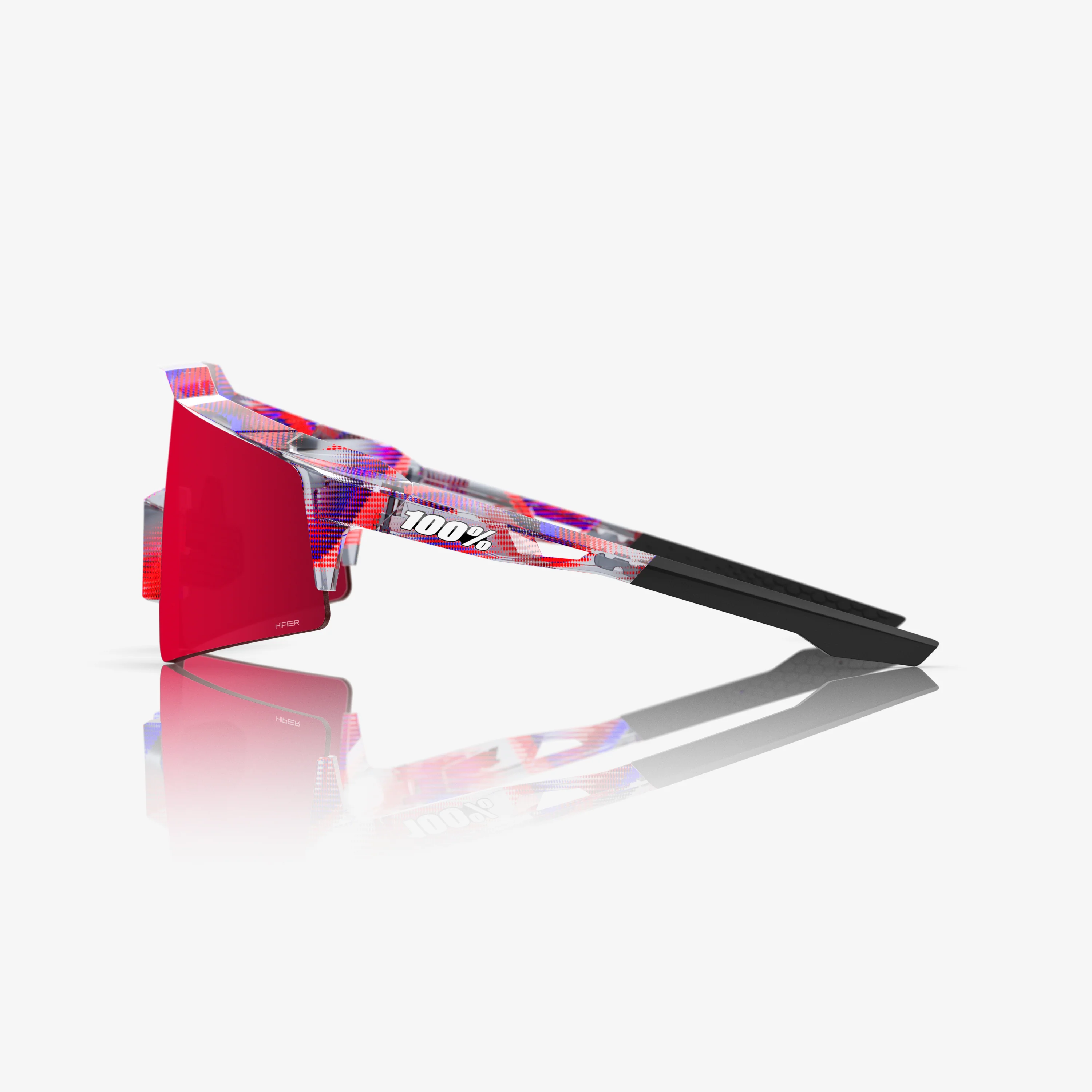 SPEEDCRAFT SL LE FDJ Gloss Translucent Red/Blue HiPER Fire Red Mirror Lens - Image 3