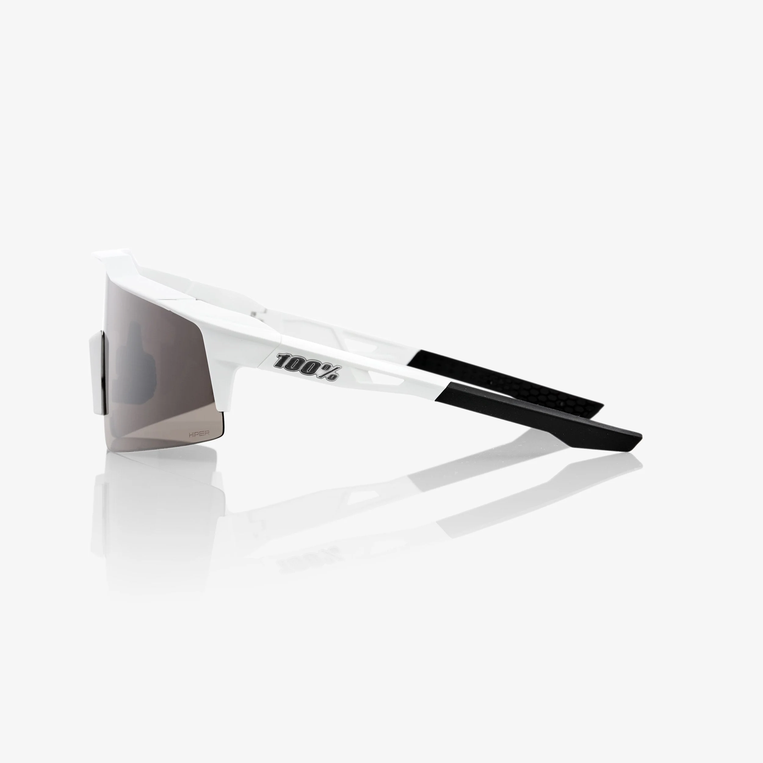 SPEEDCRAFT¨ SL - Matte White - HiPER¨ Silver Mirror Lens - Image 3