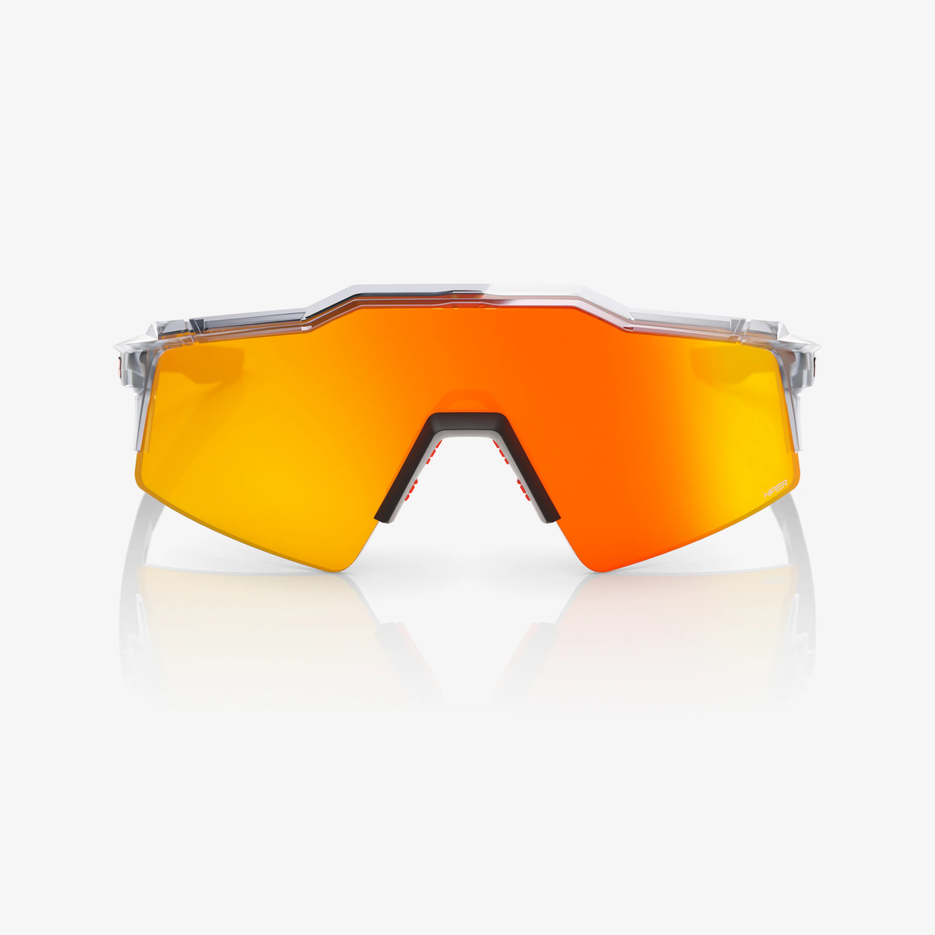 SPEEDCRAFT SL Polished Translucent Grey & Matte Black HiPER Red Mirror Lens - Image 2