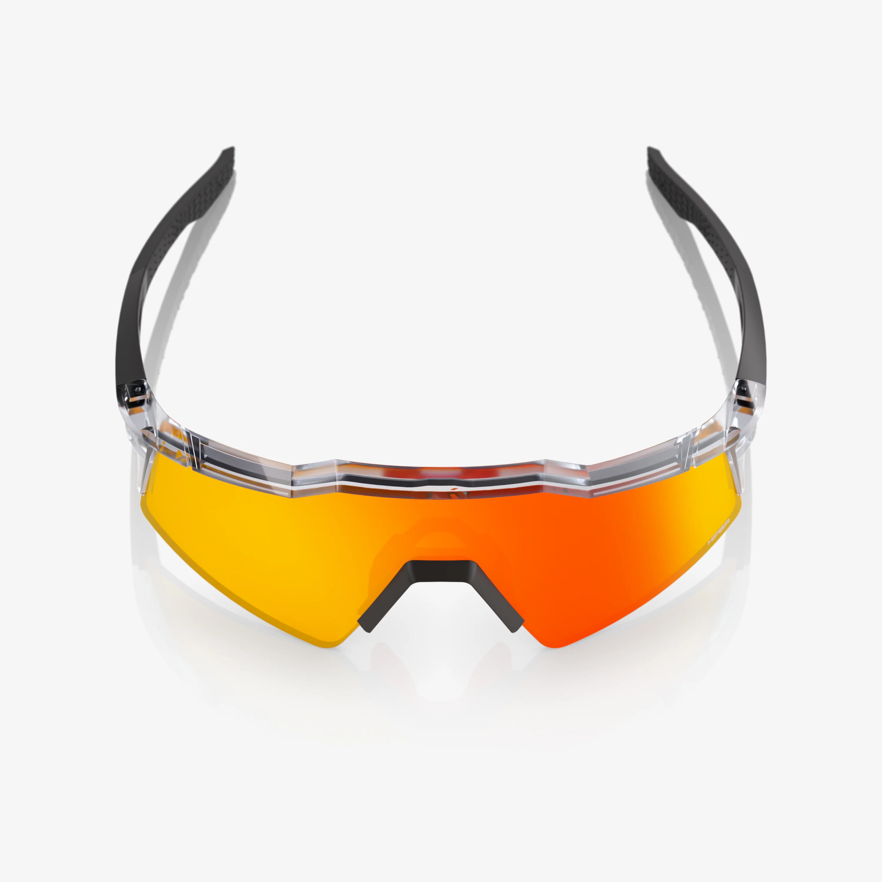 SPEEDCRAFT SL Polished Translucent Grey & Matte Black HiPER Red Mirror Lens - Image 4