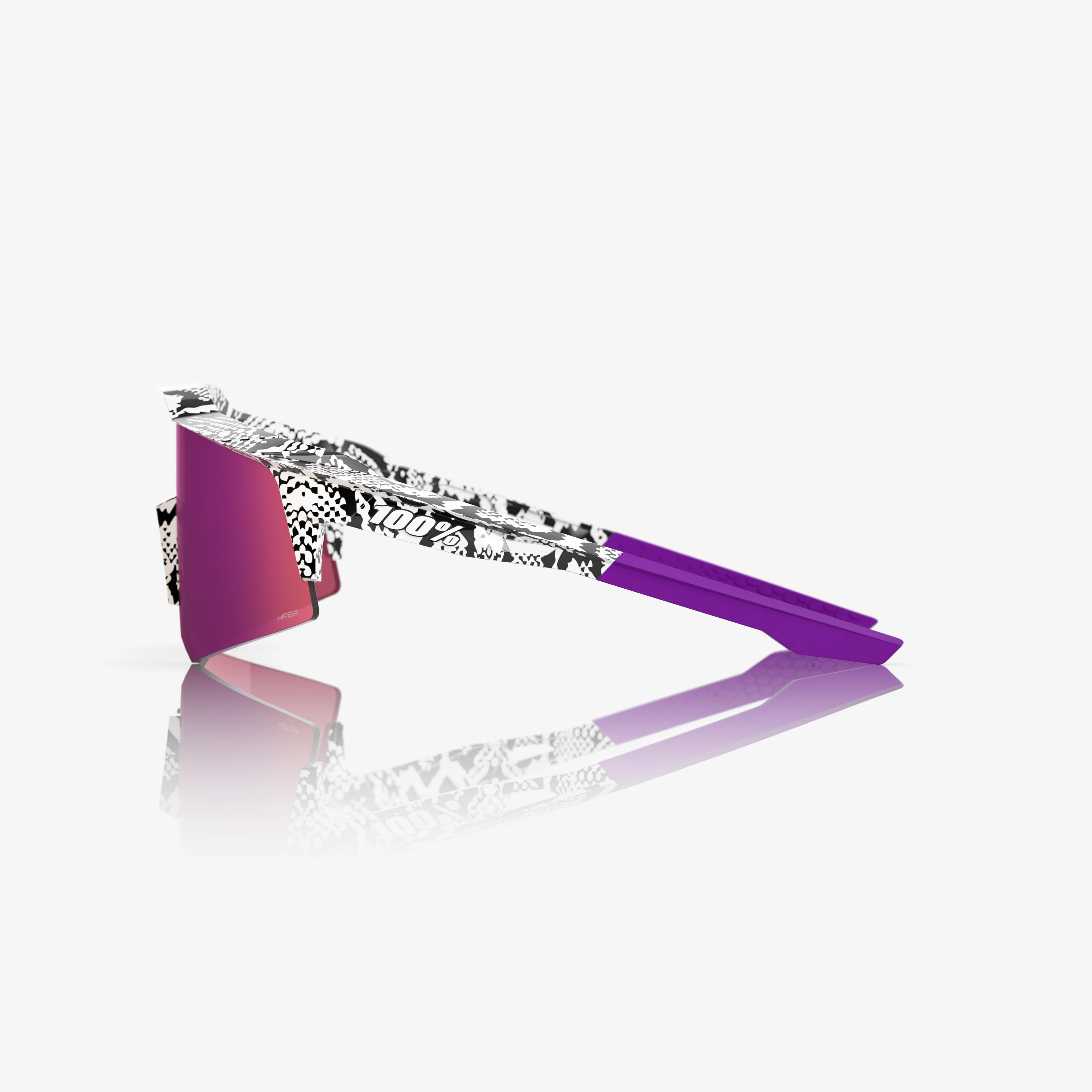 SPEEDCRAFT XS LE Elly 3 White Venom HiPER Dark Purple Mirror Lens - Image 3