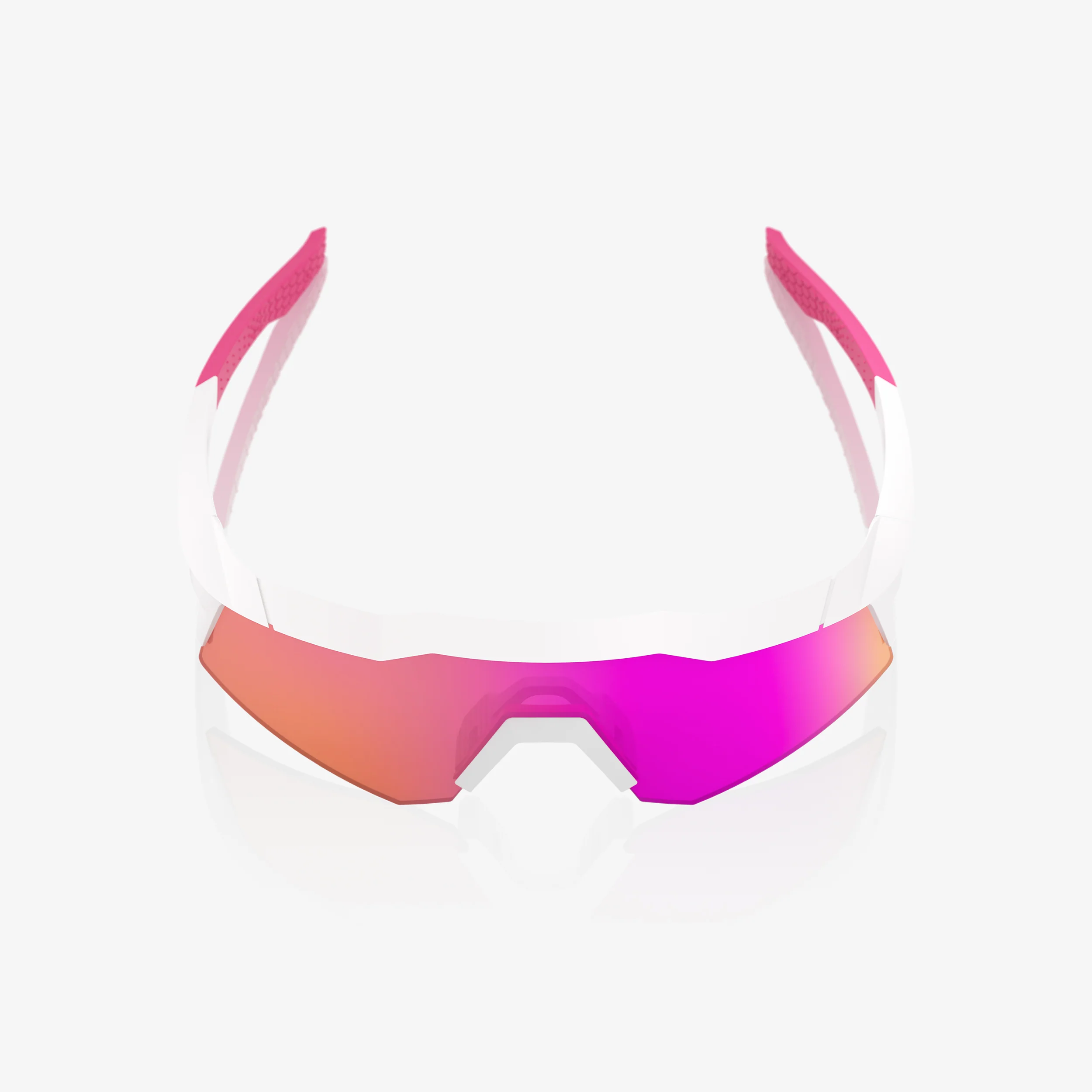 SPEEDCRAFT XS - Matte White/Pink - HiPER Vital Pink Mirror - Image 4