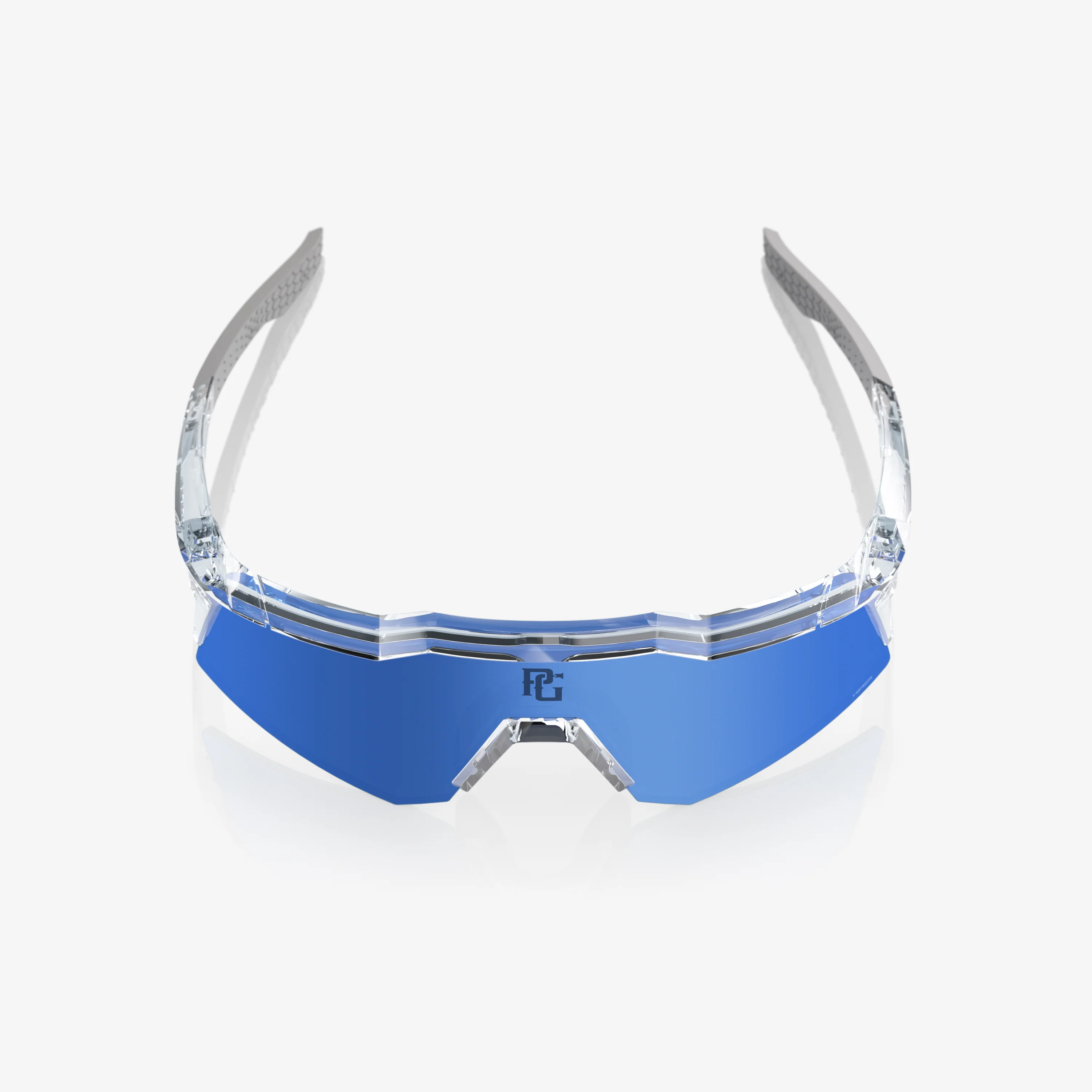 SPEEDCRAFT XS PG Polished Translucent Clear HiPER Blue Mirror Lens - Image 4