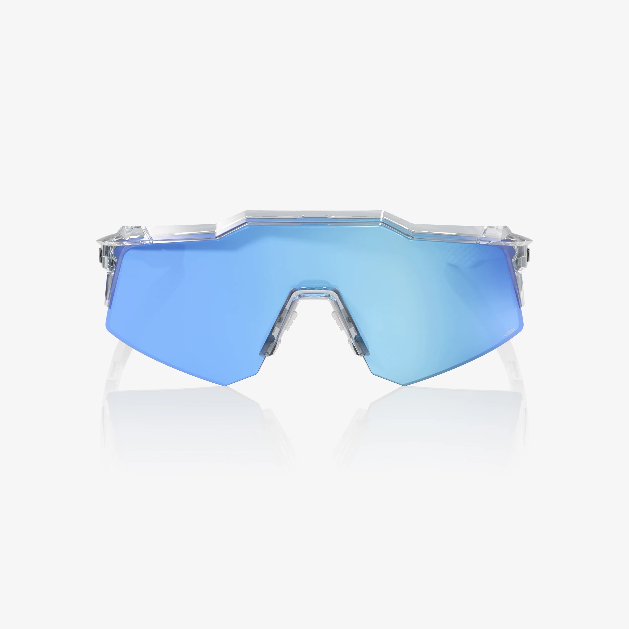 SPEEDCRAFT XS - Polished Translucent Clear - HiPER Blue Multilayer Mirror - Image 2