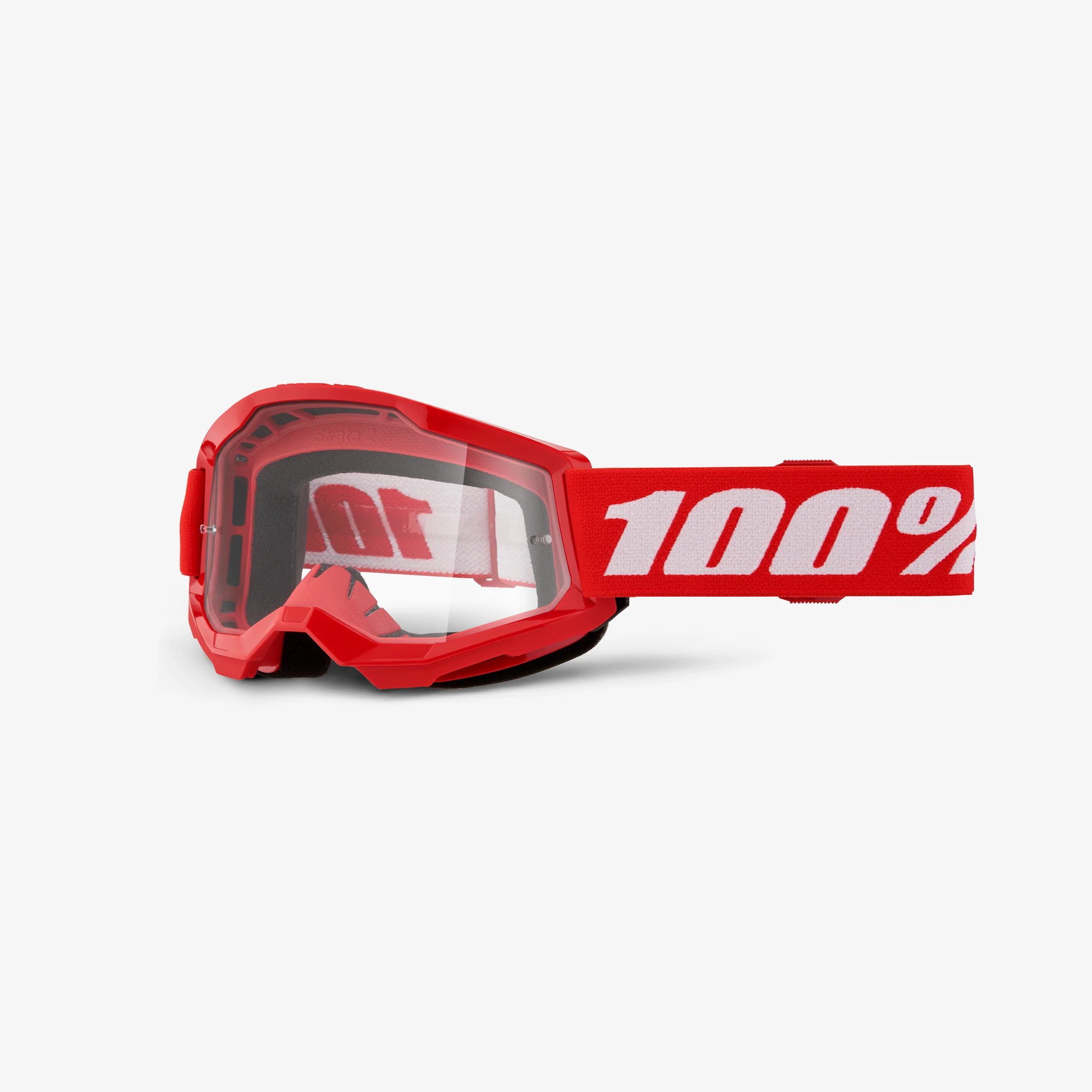 STRATA 2 JUNIOR Goggle Red/White - Image 2