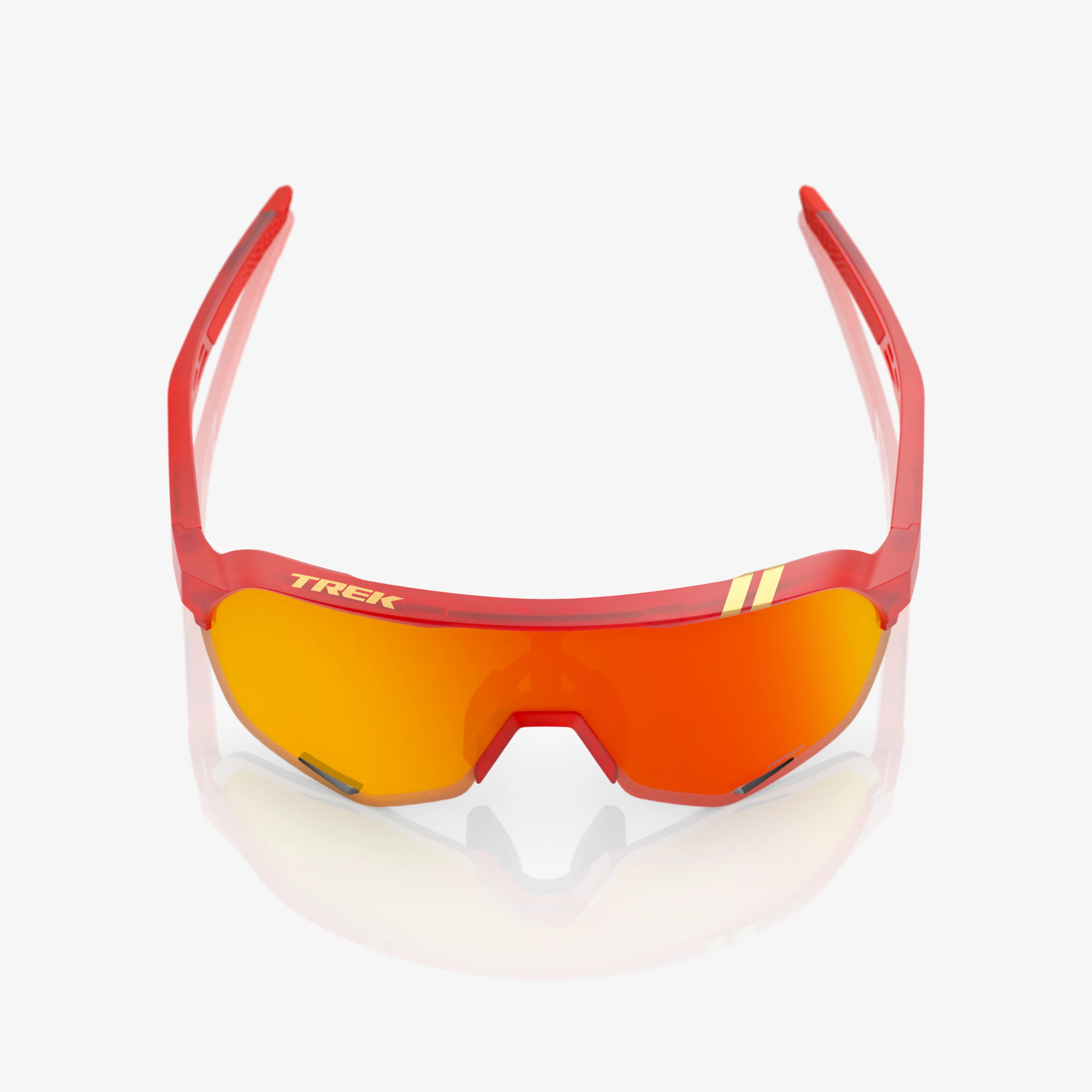 TREK TFR S2 Translucent Matte Red HiPER Red Mirror Lens - Image 2